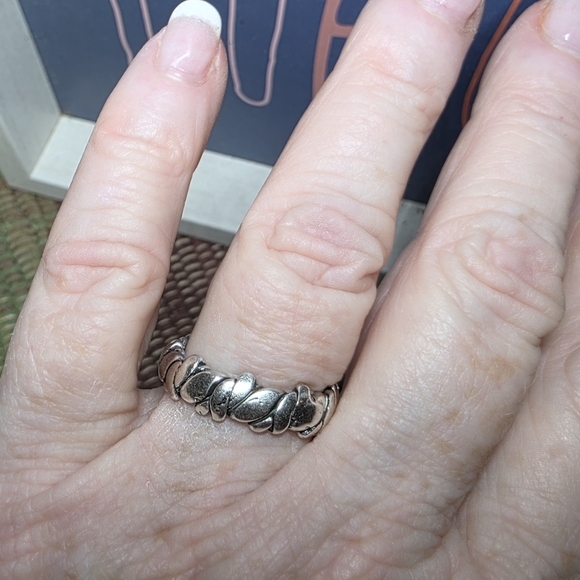 High-End Fashion Jewelry Jewelry - Stepping Stones Ring - Silver (4509)